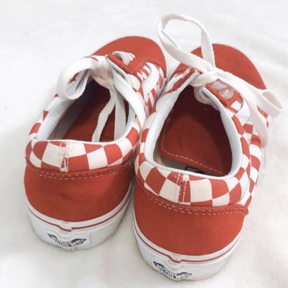 Red Checkered Vans - Picture 3 of 6